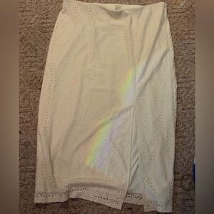 Eyelet Skirt